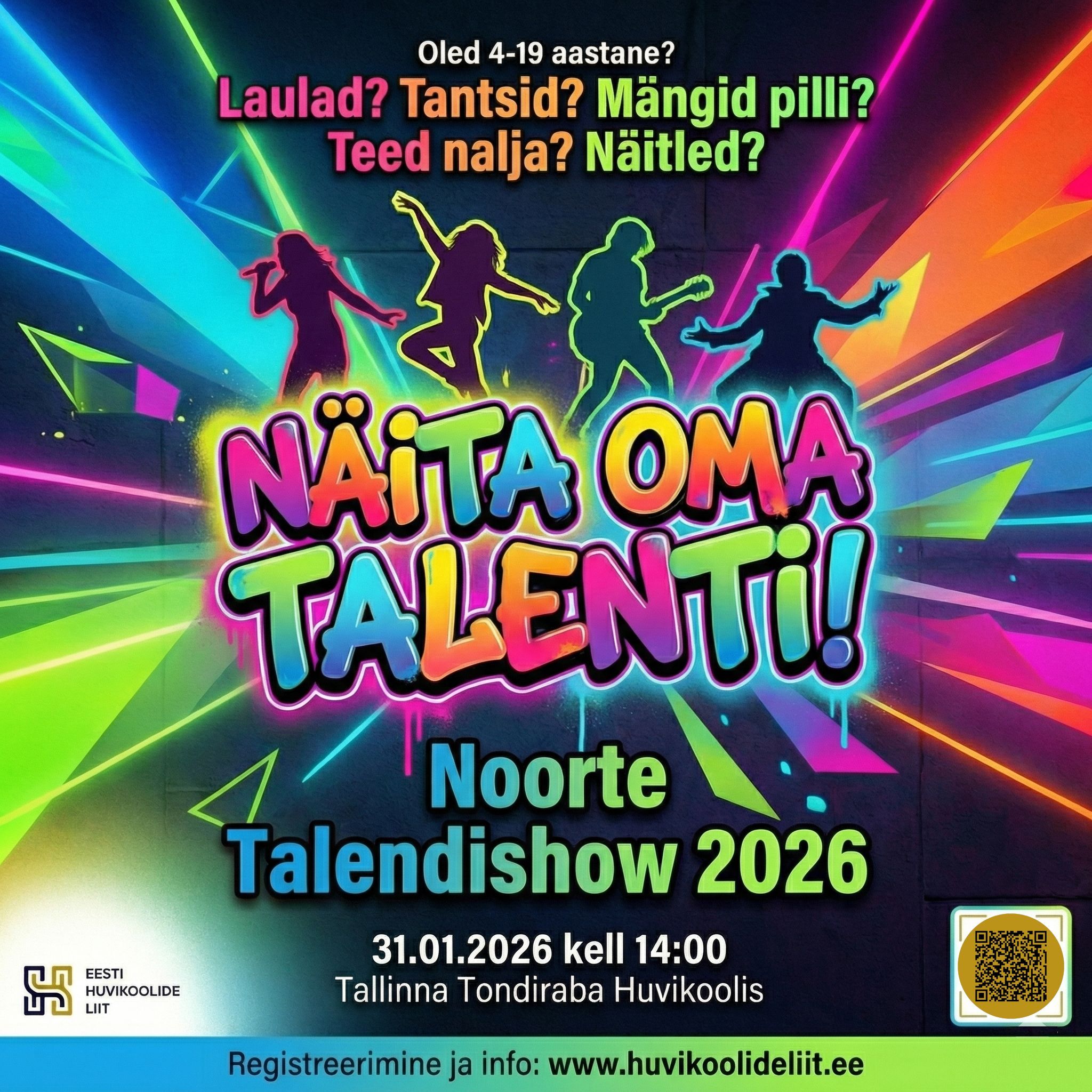 Talendishow 2026 kutse